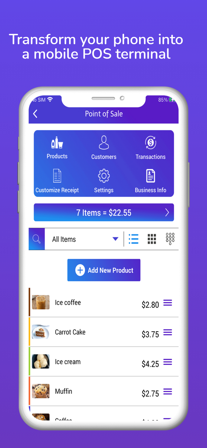 Blueberry - Point of Sale