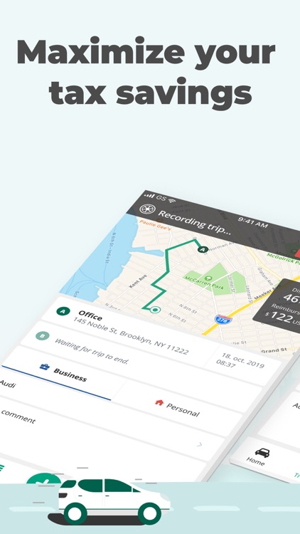 Mileage Tracker by Driversnote screenshot-0
