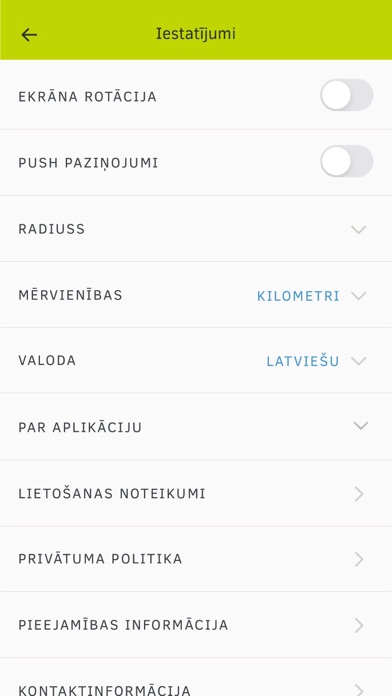 Dabas Tūrisms Screenshot