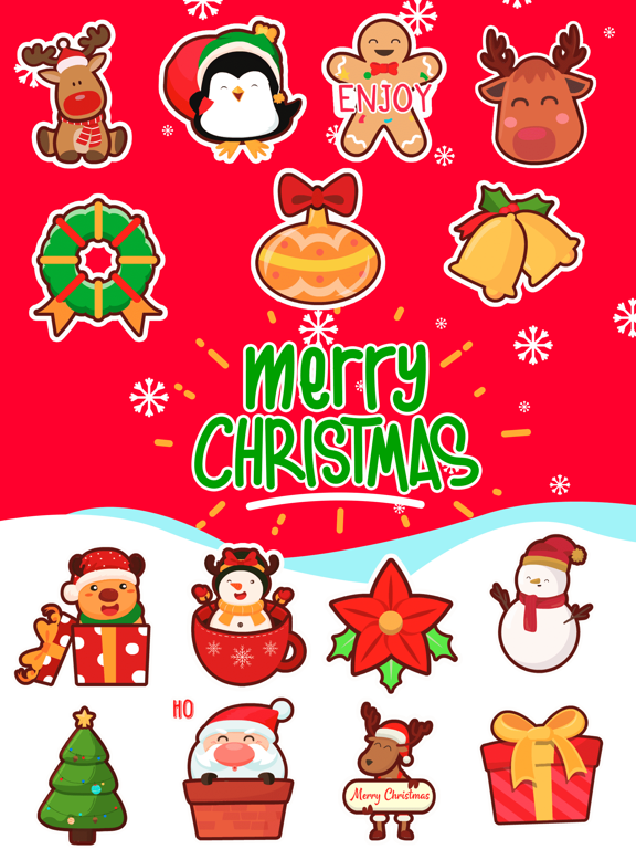 Screenshot #4 pour Christmas Stickers *
