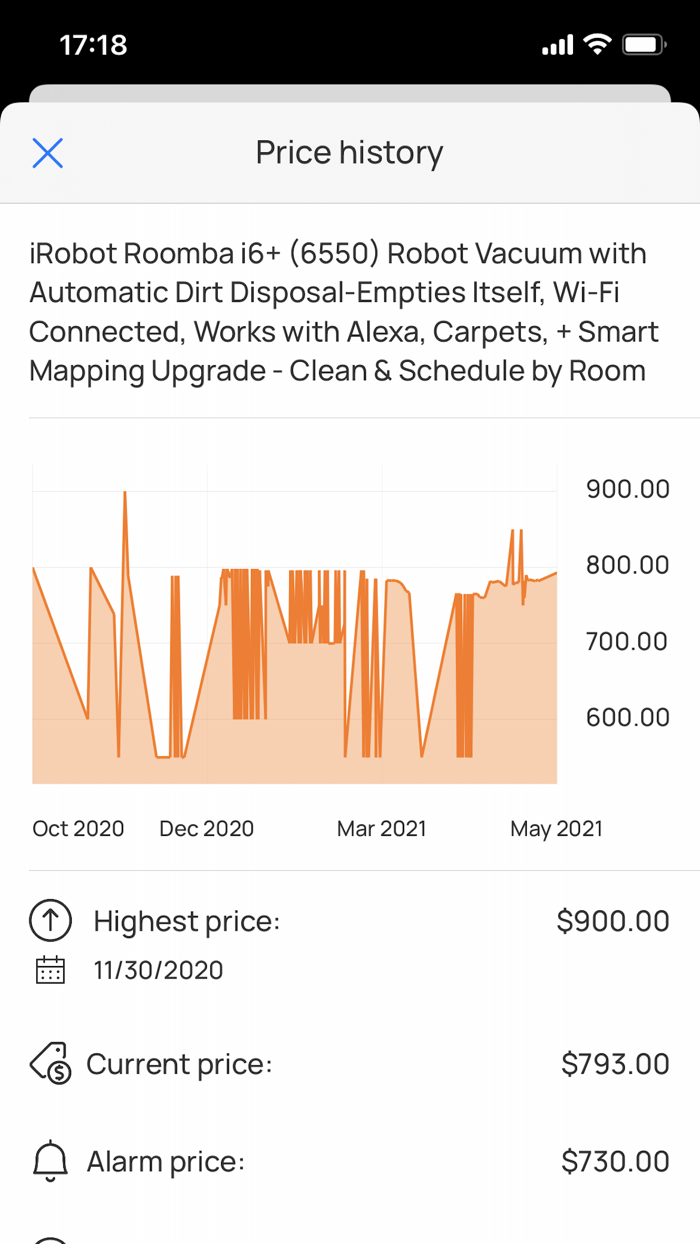 Dexter Price Alert for Amazon