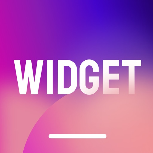 Lockscreen & Homescreen Widget iOS App