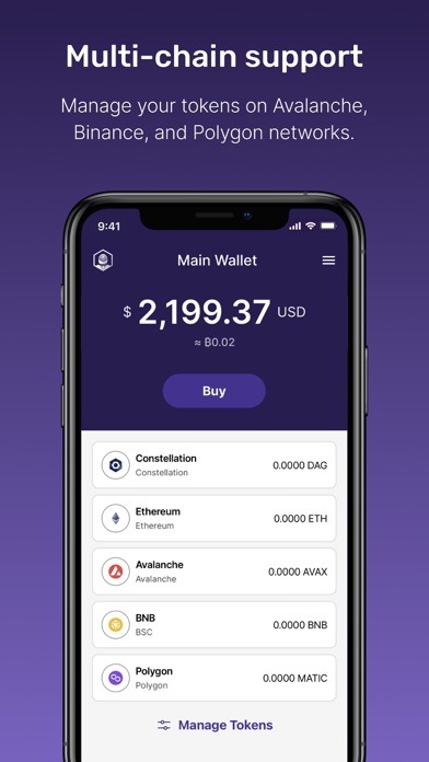 Stargazer Wallet Screenshot