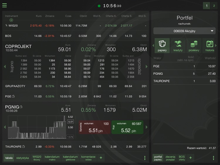 bossaMobile+ for iPad