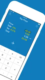 sales tax discount calculator iphone screenshot 2