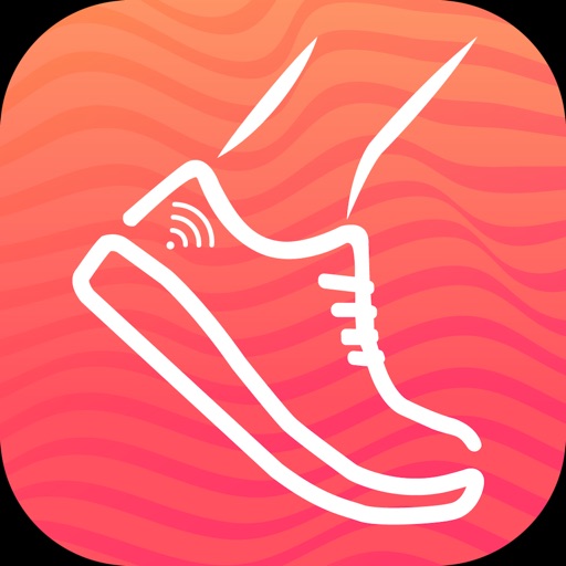 Pedometer Hike ◦ Miles Counter Icon