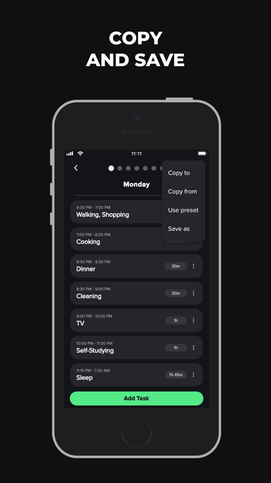 #4. Daily Routine Planner App (iOS) 由: SHPAVDA, TOO
