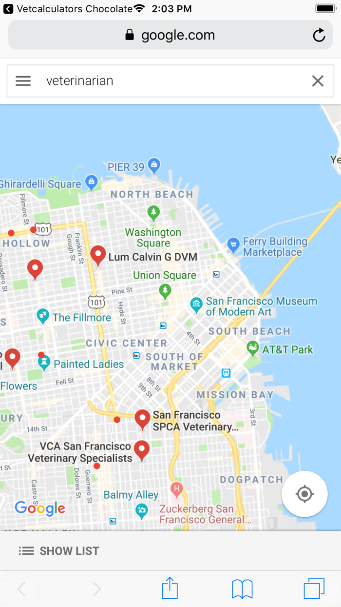 Chocolate Toxicity Calculator