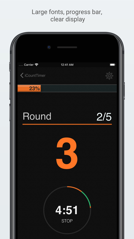 #2. iCountTimer Pro (iOS) By: RhythmicWorks