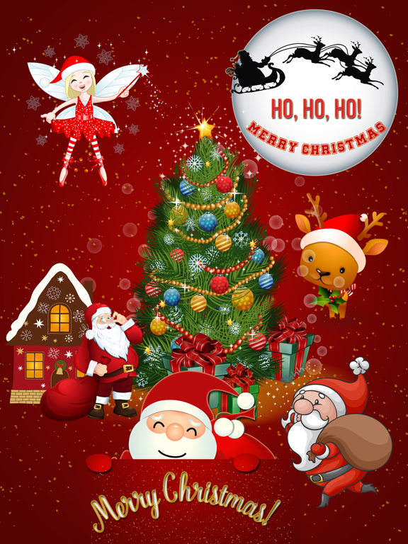 Screenshot #4 pour Winter Merry Christmas Emoji