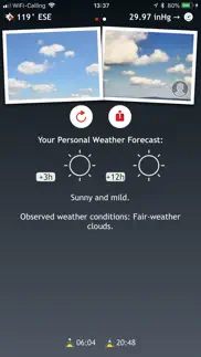 weatherselfie iphone screenshot 2