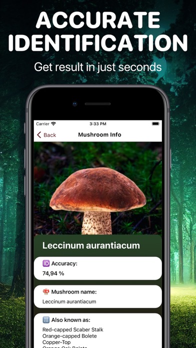 Mushroom Identifier App: Fungi Screenshot