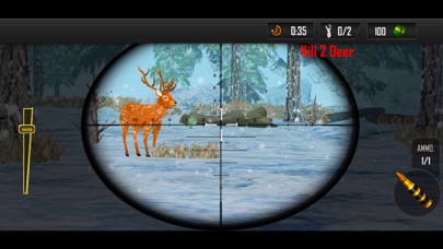 Screenshot #3 pour La chasse au cerf - Sniper Tir