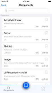 expo & react native components iphone screenshot 4