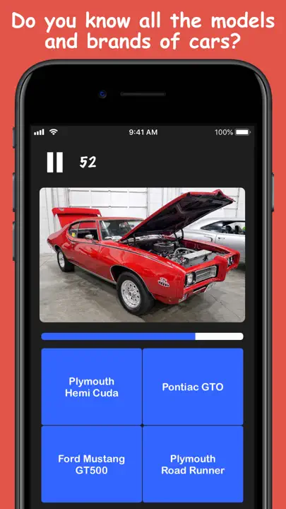 Guess The Car By Photo iPhone Screenshot 1