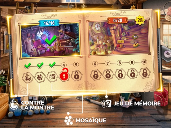 Screenshot #5 pour Objets Cachés Jeux d'enquete
