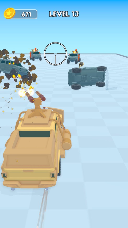 #4. Tank Attack Master (iOS) Podle: Rawky Studios