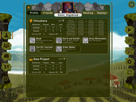 Viticulture iPad app afbeelding 2