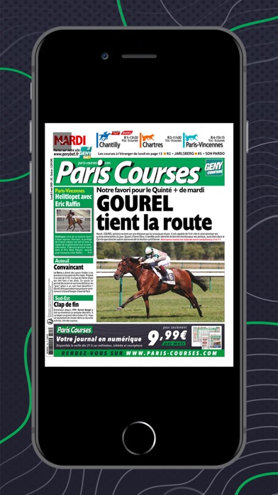 Paris Courses Screenshot