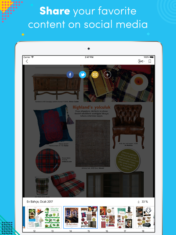 Ev Bahçe Dergisi iPad screenshot