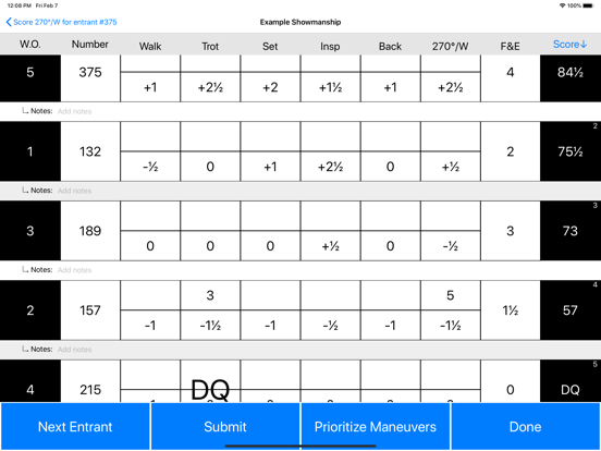 Equiscribe iPad screenshot 4 - Productivity app