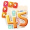 Icon Let's 45: Number Games