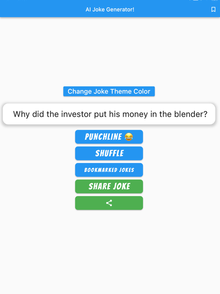 AI Punchline Joke Generator