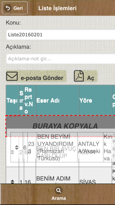 App screenshot
