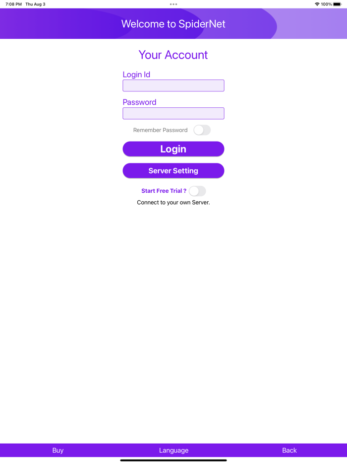 SpiderNet Online ERP System