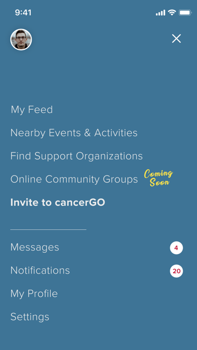 cancerGO Screenshot