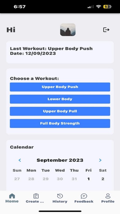 GymAgenda : Workout Tracking Screenshot