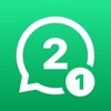 WA Web - Dual Chat icon