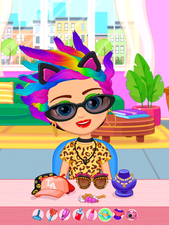 Hair salon, мakeup, dress up screenshot 4