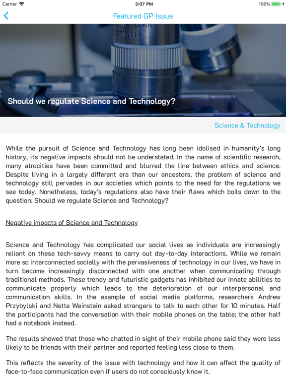 Screenshot #6 pour GP Study Magazine