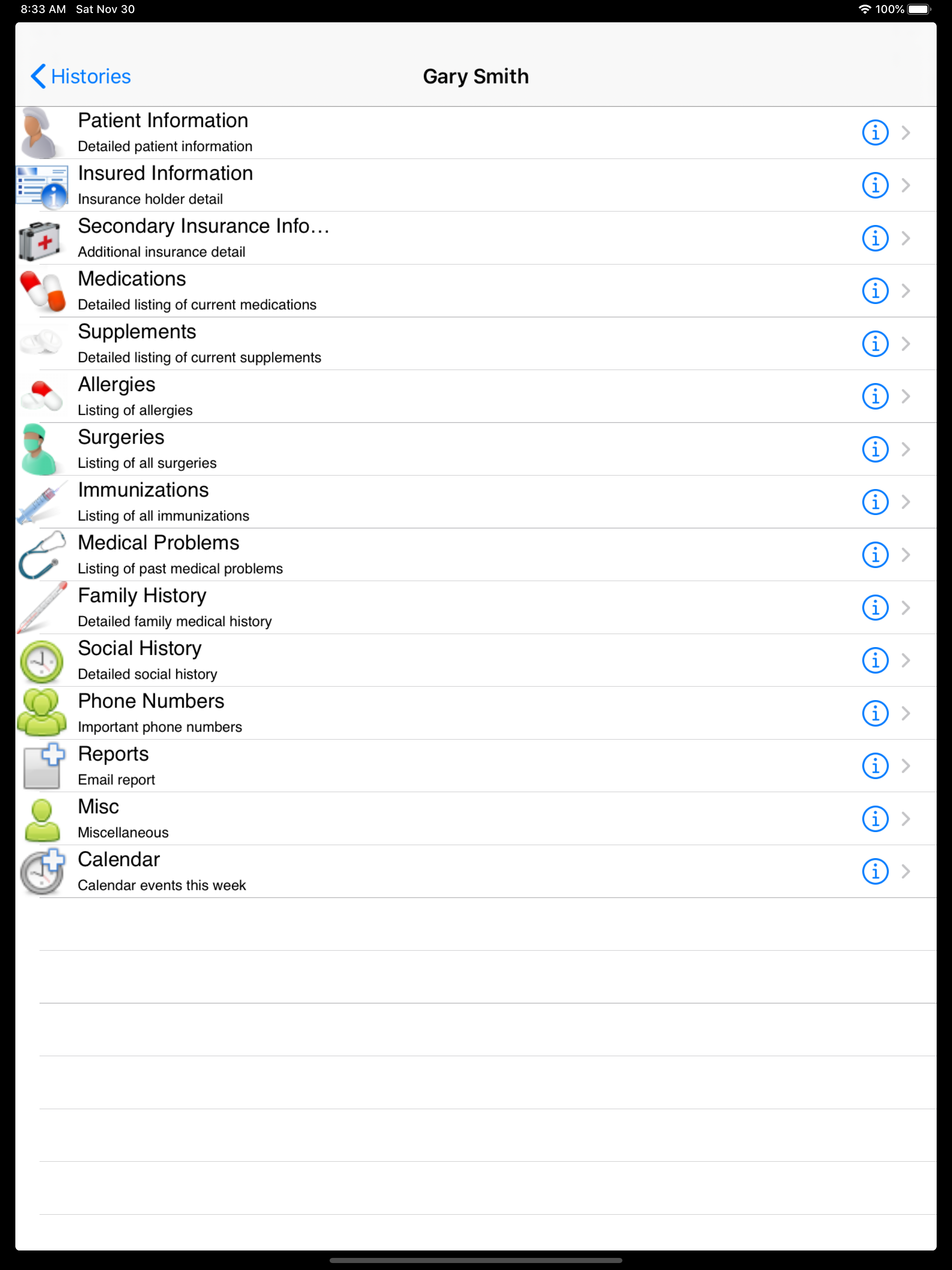MedHistory screenshot 7