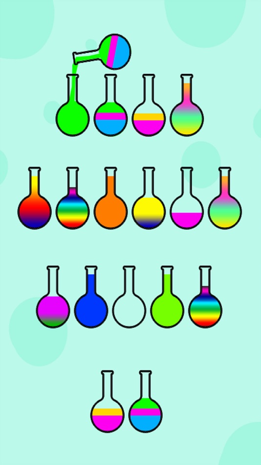 #6. Water Sort: Color Puzzle Games (iOS) 由: Muhammad Faisal