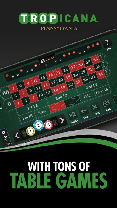 Tropicana Casino PA Screenshot 3 - AppWisp.com Tropicana Casino PA Screenshot 3 - AppWisp.com