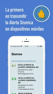 alerta sísmica df iphone screenshot 1