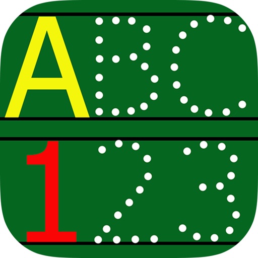 ABC123 English Alphabet Write Icon