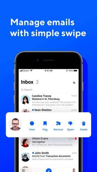 Email App –  Mail.ru Screenshot