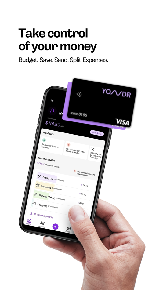 #1. Yondr - Smart Money Manager (iOS) 由: Yondr Money