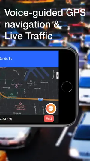 Traffie Navigation & Traffic screenshot 2