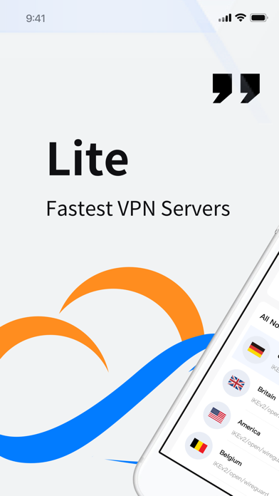 LiteVPN - Fast & Secure Screenshot