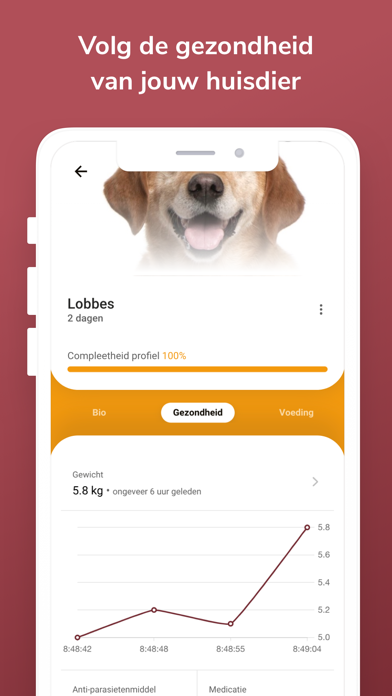 De HuisdierenApp Screenshot