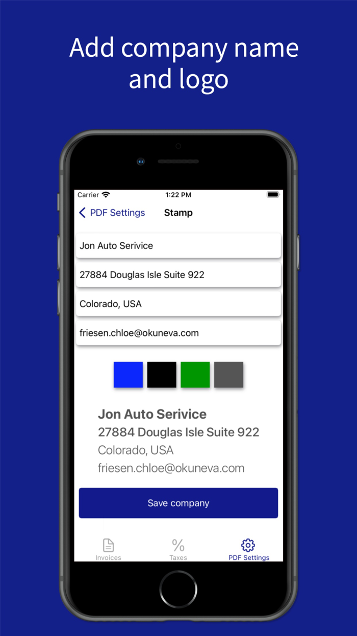 Invoice and Bills in MS Excel