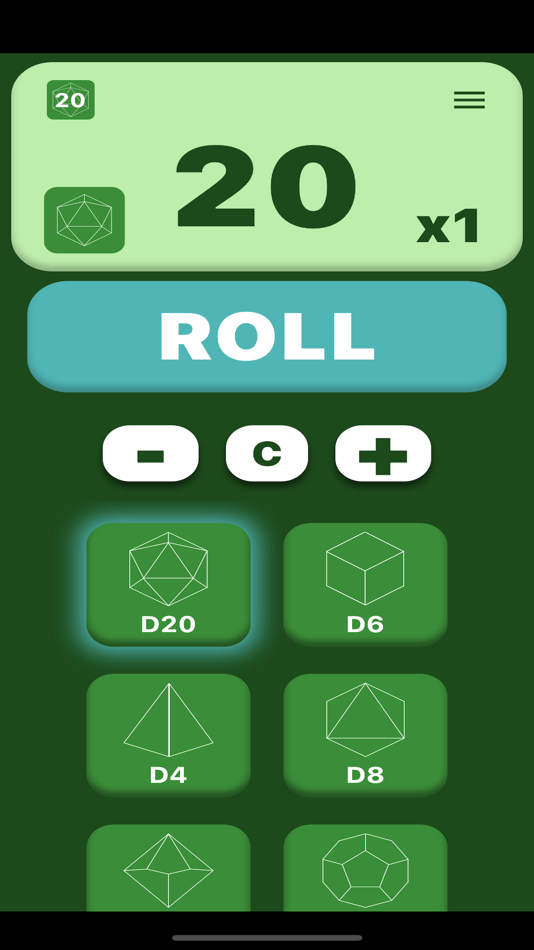 #2. Simple Roller - Dice App (iOS) By: Dominic Petriella