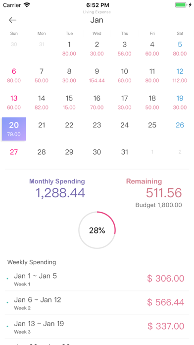 WeSave - Budget, Money Tracker screenshot 4