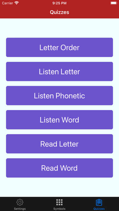 Arabic Sounds and Letter Spell Screenshot