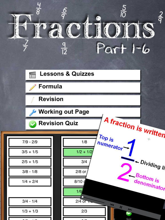 Screenshot #4 pour Fractions - Part 1 - 6