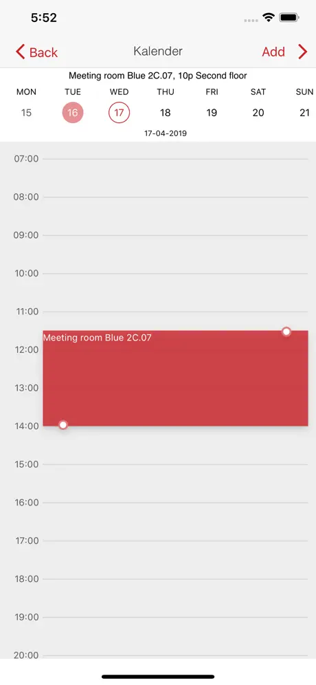 Officebooking blue